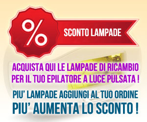 banner sconto lampade