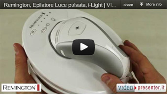 video presentazione remington i-light 5000