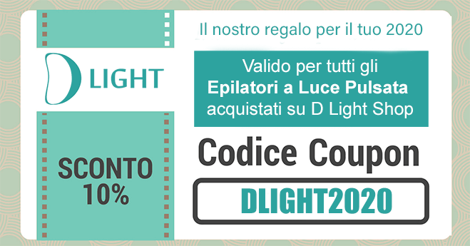 Coupon codice sconto D Light Luce Pulsata