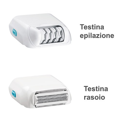 Testina epilazione e rasoio HoMedics Me my Elos 1.0/2.0