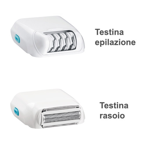 Testina epilazione e rasoio HoMedics Me my Elos 1.0/2.0